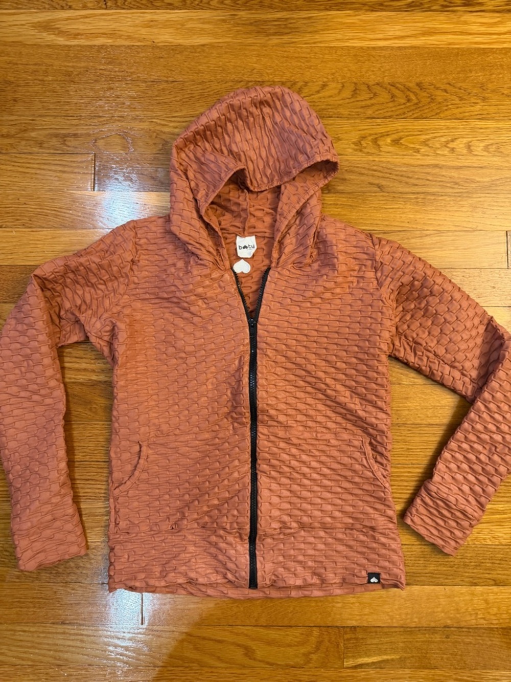Booty by Brabants Chrome Hoodie Blush (Toasted Orange)  - Women's OSFM Jacket